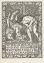Edward Burne-Jones (illustration), William Morris (dessin de la bordure), William H. Hooper (gravure), "When Adam Delved and Eve Span", 1892, première de couverture d’une brochure de la Ancoats Brotherhood, 1894.