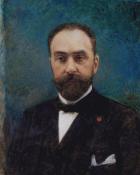 Léon Bonnat, Portrait de Charles Ephrussi, 1906, huile sur panneau, 46 x 38 cm, coll. part.