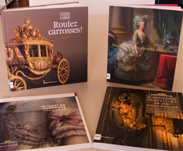 La bibliothèque de la conservation du Château de Versailles