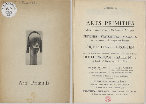 Les arts d’Afrique pendant la Seconde Guerre mondiale : Spoliations, destructions, déplacements