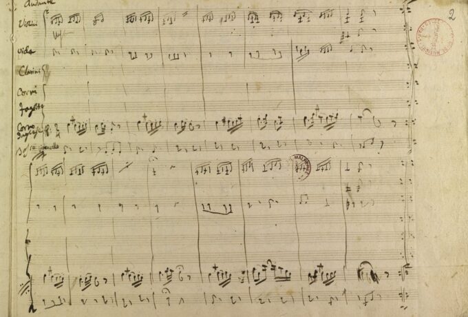 Gaetano Donizetti, manuscrit autographe du Concertino  pour cor anglais et orchestre (Le 06/10/2026 de 18:15:00 à 19:30:00)