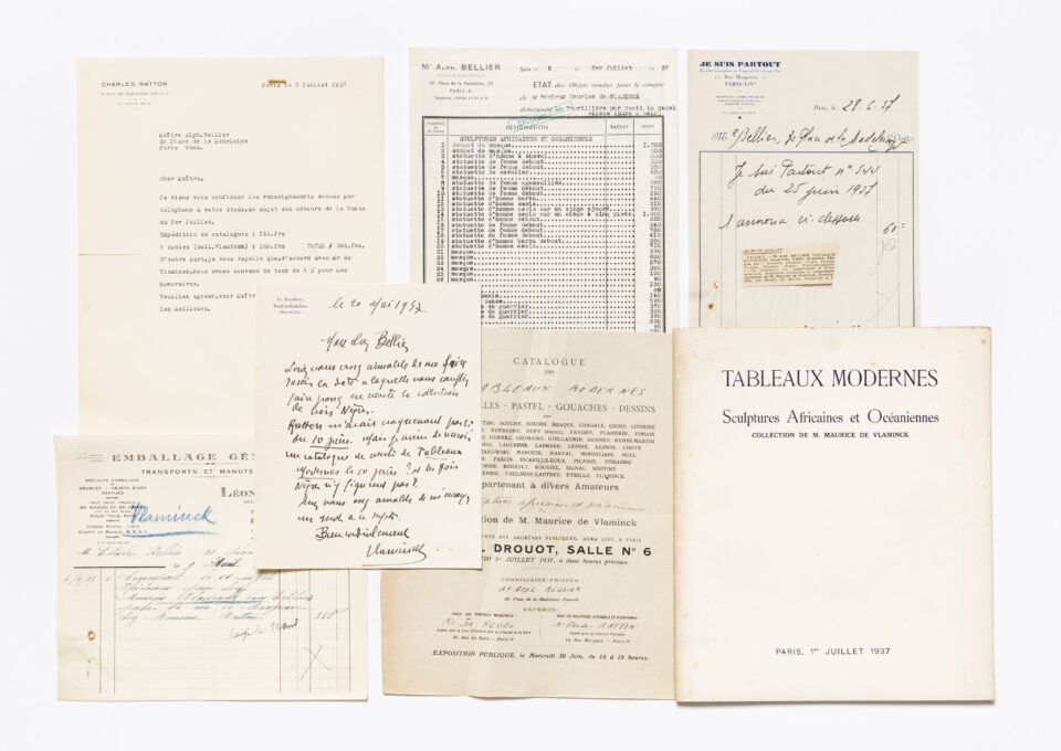 Publication sur Calames de l’inventaire des archives du commissaire-priseur Alphonse Bellier