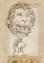 Lion's head (front view), Folio 8 Verso