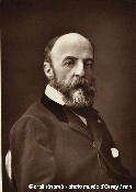 Ferdinand Mulnier, Eugène Fromentin, avant 1876, Paris, musée d'Orsay, ©Photo musée d'Orsay / RMN. Photographie, épreuve photomécanique (photoglyptie) 11,8 x 8,2 cm.