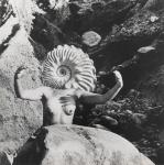 Mary Beth Edelson Goddess Head (Calling Series) 1975 Silver gelatin print Courtesy the artist and David Lewis, New York
