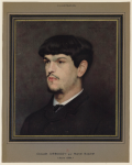 Portrait de Claude Debussy, d'après le portrait de Marcel Baschet (1884). L'illustration, Paris 1932. Bnf, département Musique. 