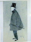 Leonetto Cappiello, Caricature de Jacques Doucet, 1903 © Adagp/Musée Angladon-Dubrujeaud. Cliché F. Lepeltier