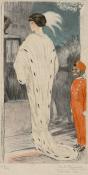 L'ordination/Alice Bailly (1872-1938), gravure sur bois en couleurs, 1907 (cote : VIK11(17))