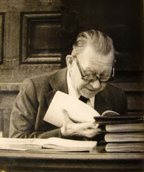 Louis Grodecki à une soutenance de thèse à Paris (Directeur). 197. (Photo Mezoughi)